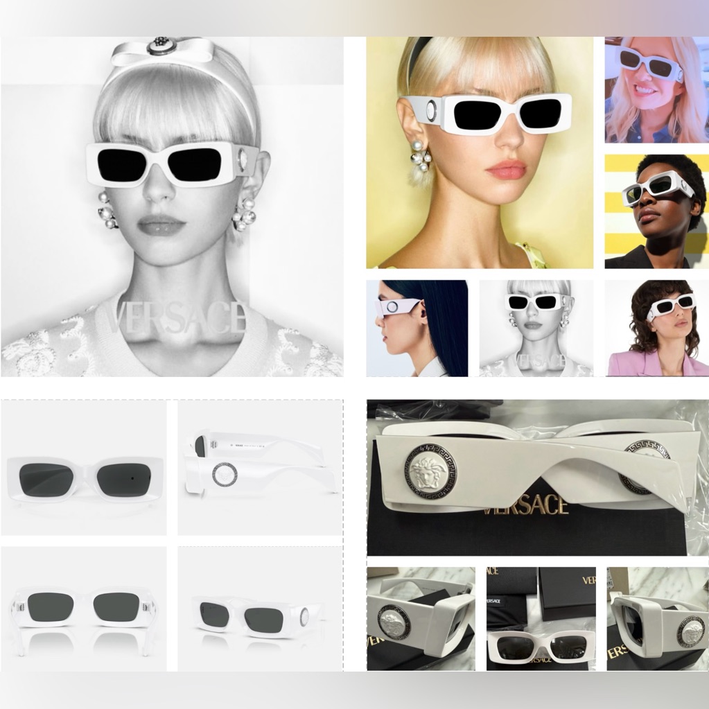 Versace New Campaign Sunglasses Featuring Model Iris Law ,Celebs, Erika Jayne